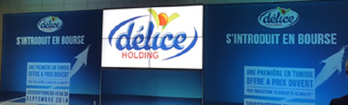 DELICE HOLDING: hausse de 17% des revenus consolidés au 31/12/2014