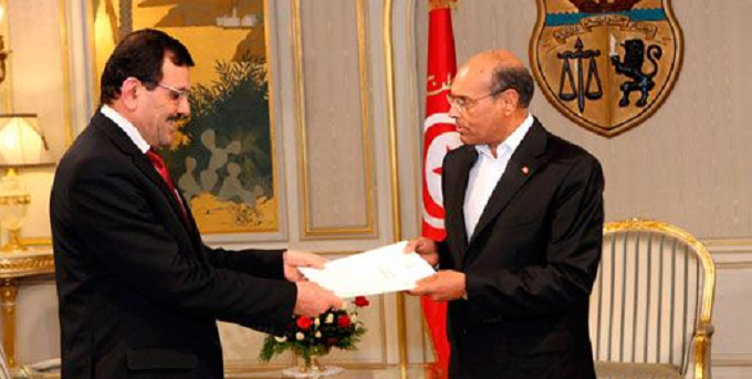 Larayedh présente officiellement sa démission au président de la république